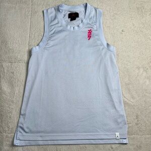 Jordan Brand Zion Williamson Blue Tank Top Mens S Small Jersey Pelicans NBA Rare